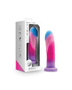 Blush Avant Borealis Dreams Silicone Dildo - Cotton Candy