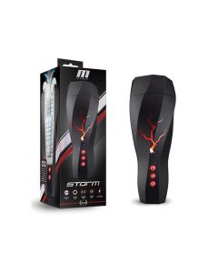 Blush M for Men Storm Suction Powered Stroker - Clear