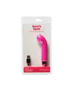 Sara's Spot Rechargeable Bullet w/G Spot Sleeve - 10 Functions