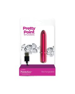 Pretty Point Rechargeable Bullet - 10 Functions