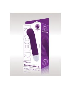 XGen Bodywand Neon Mini Dotted G Vibe - Neon Purple