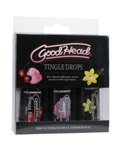 GoodHead Tingle Drops Kit - Sweet Cherry/Cotton Candy/