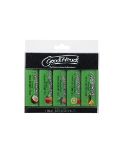 GoodHead Tropical Fruits Oral Delight Gel - Asst. Flavors Pack of 5