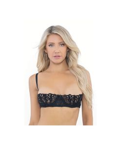 Lace Bra w/Underwire Boning Cups