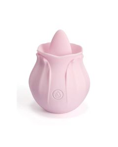 Nectar Clit Licking Rose Vibrator - Pink