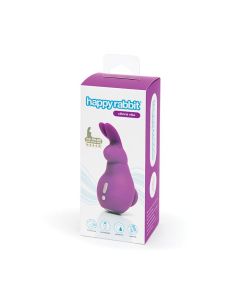 Happy Rabbit Mini Ears Rechargeable Rabbit Finger Vibrator - Purple