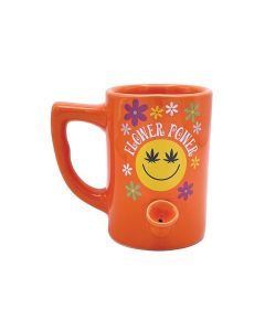 Wake & Bake Flower Power Coffee Mug - 10 oz