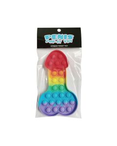 Penis Pop It Fidget Toy - Multi Color