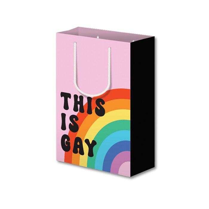 This Is Gay Rainbow Gift Bag