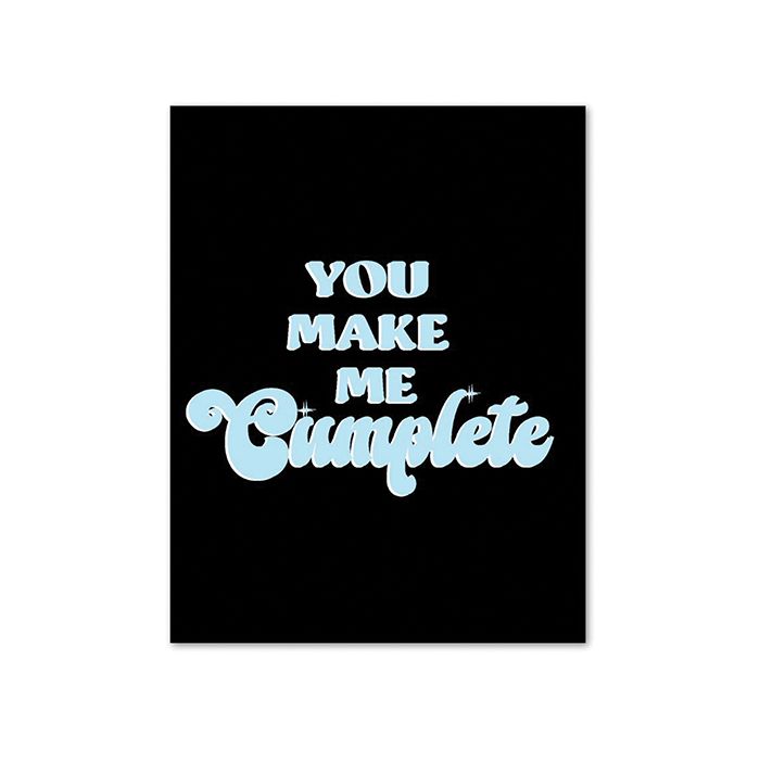 Cumplete Greeting Card