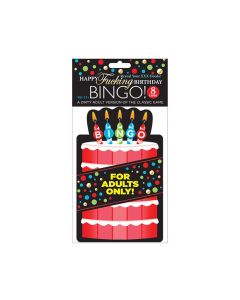 Happy Fucking Birthday Bingo Game