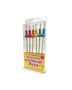 Super Fun Hor D'Oeuvre Picks - Set of 6