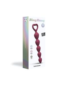 Love to Love Bing Bang Anal Beads - Prune Medium