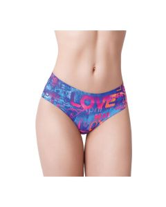 Mememe Love Graffiti Printed Slip