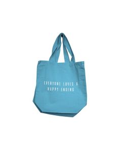 Nobu Everyone Loves A Happy Ending Reusable Tote - Blue