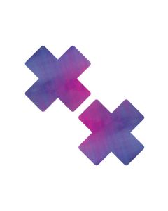 Neva Nude Chameleon Color Changing X Factor Pasties - Pink/Purple