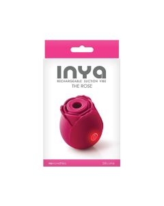 INYA The Rose Rechargeable Suction Vibe - Red