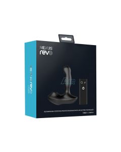 Nexus Revo Air Rotating Prostate Massager w/Suction - Black