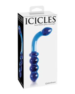 Icicles  No. 31 Hand Blown Glass - Blue G Spot