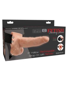 Fetish Fantasy Series Hollow Rechargeable Strap On w/Remote