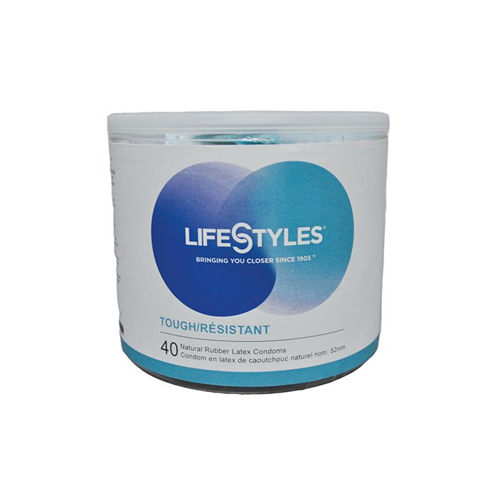 Lifestyles Tough Condom - Bowl of 40