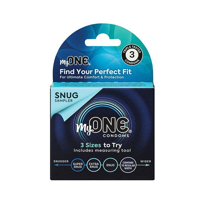 My One Snug Sampler Condoms - Pack of 3