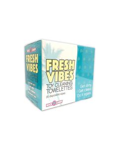Rock Candy Fresh Vibes Toy Cleaning Towelettes - Box of 20