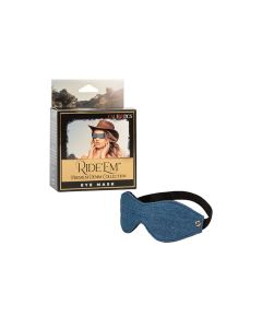 Ride 'Em Premium Denim Collection Eye Mask