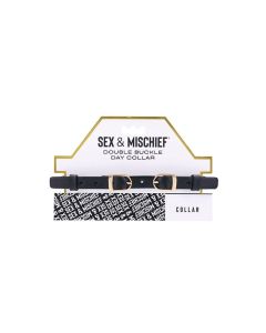 Sex & Mischief Double Buckle Day Collar