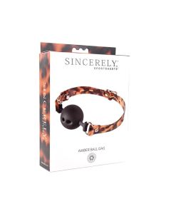 Sincerely Amber Ball Gag