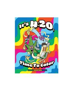 Wood Rocket It's 4:20 Time to Color
