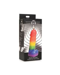 Master Series Pride Pecker Dick Drip Candle - Rainbow