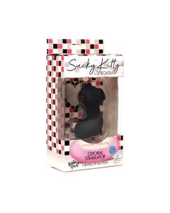 Inmi Shegasm Sucky Kitty Clitoral Stimulator - Black